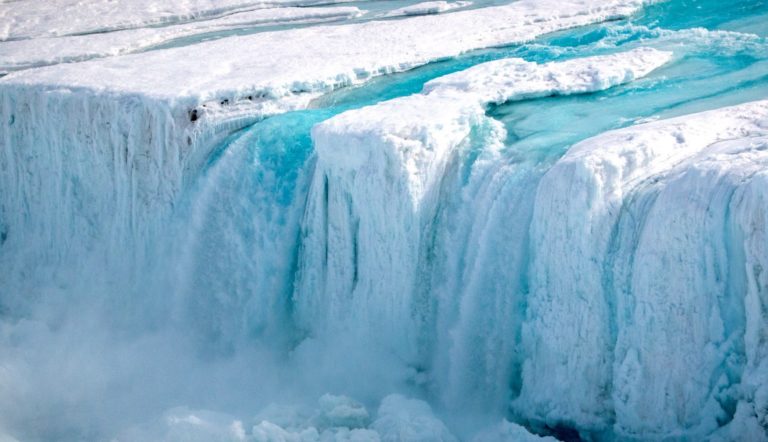 Glaciar de fusión